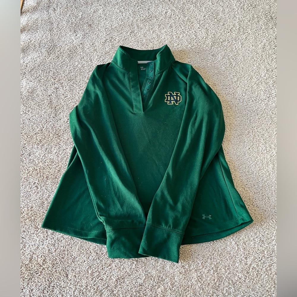 Womens Under Armour Notre Dame pullover